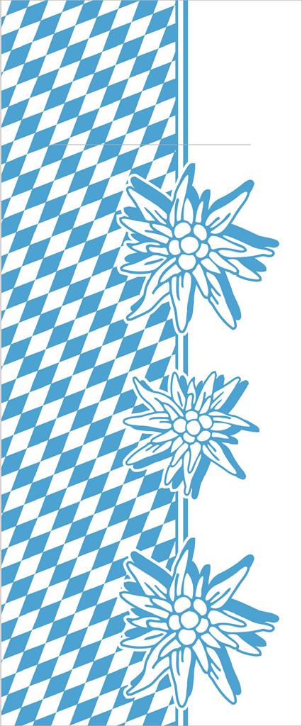 Linclass-Prof. Pocket-Nap. Bayern 40 x 33 cm 1/8 Falz