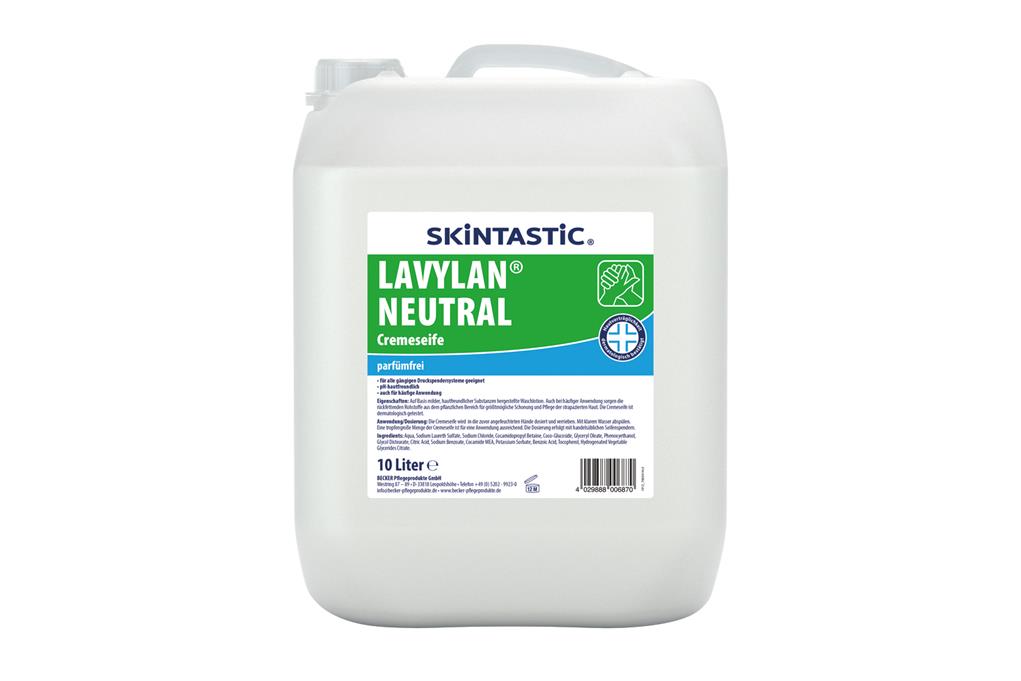 Lavylan Cremeseife weiss, 10 Liter - geruchsneutral -