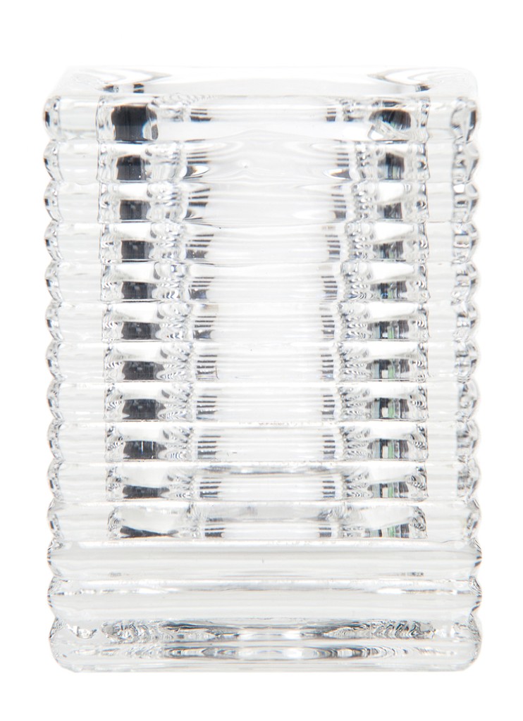 Kerzenglas  Cube transparent 72x72x98 mm