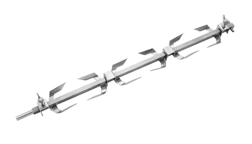 Spieß mit Klammern P6