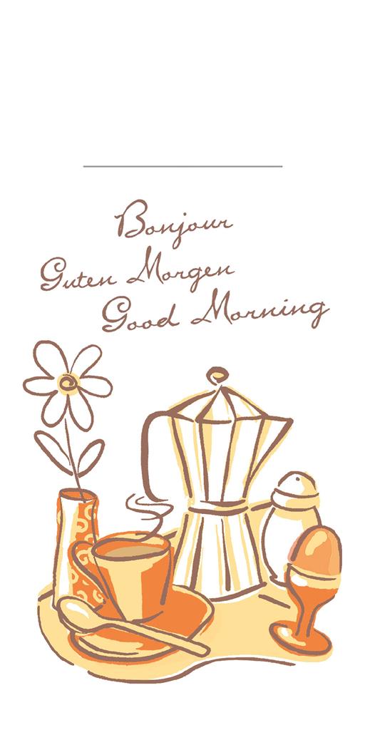 Linclass Pocket-Nap. New Day 33 x 33 cm 1/8 Falz