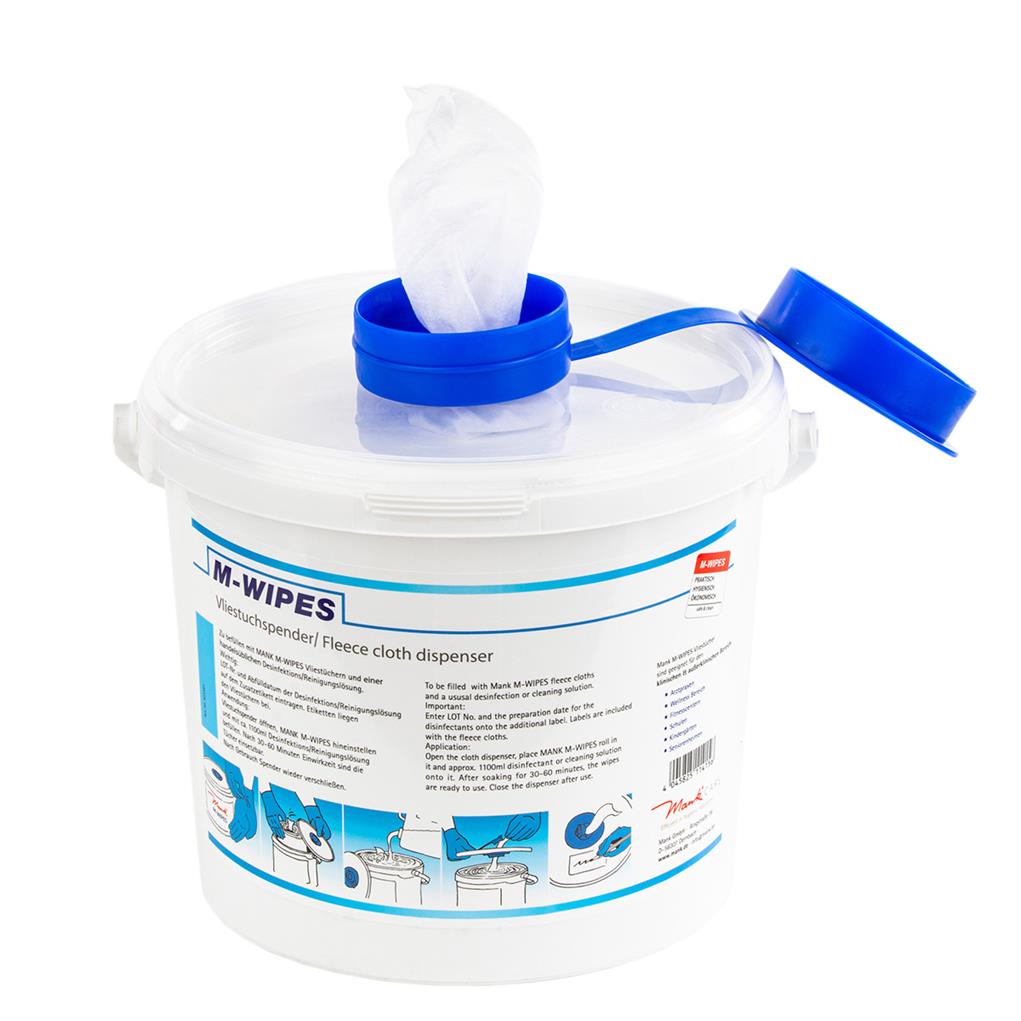 Kunststoff  M-Wipes Eimer  Tuchspender 5,6 l