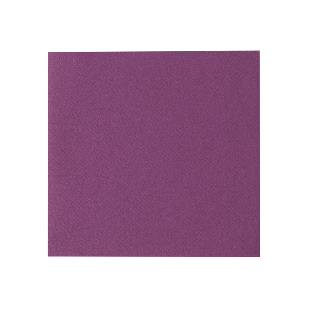 Linclass Serviette Basic amethyst-auberg 24 x 24 cm 1/4 Falz