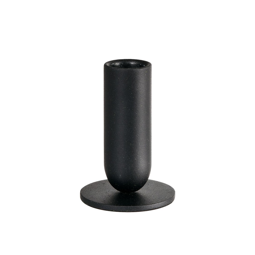 Kerzenhalter Totem 57 x 80 mm schwarz, Metall