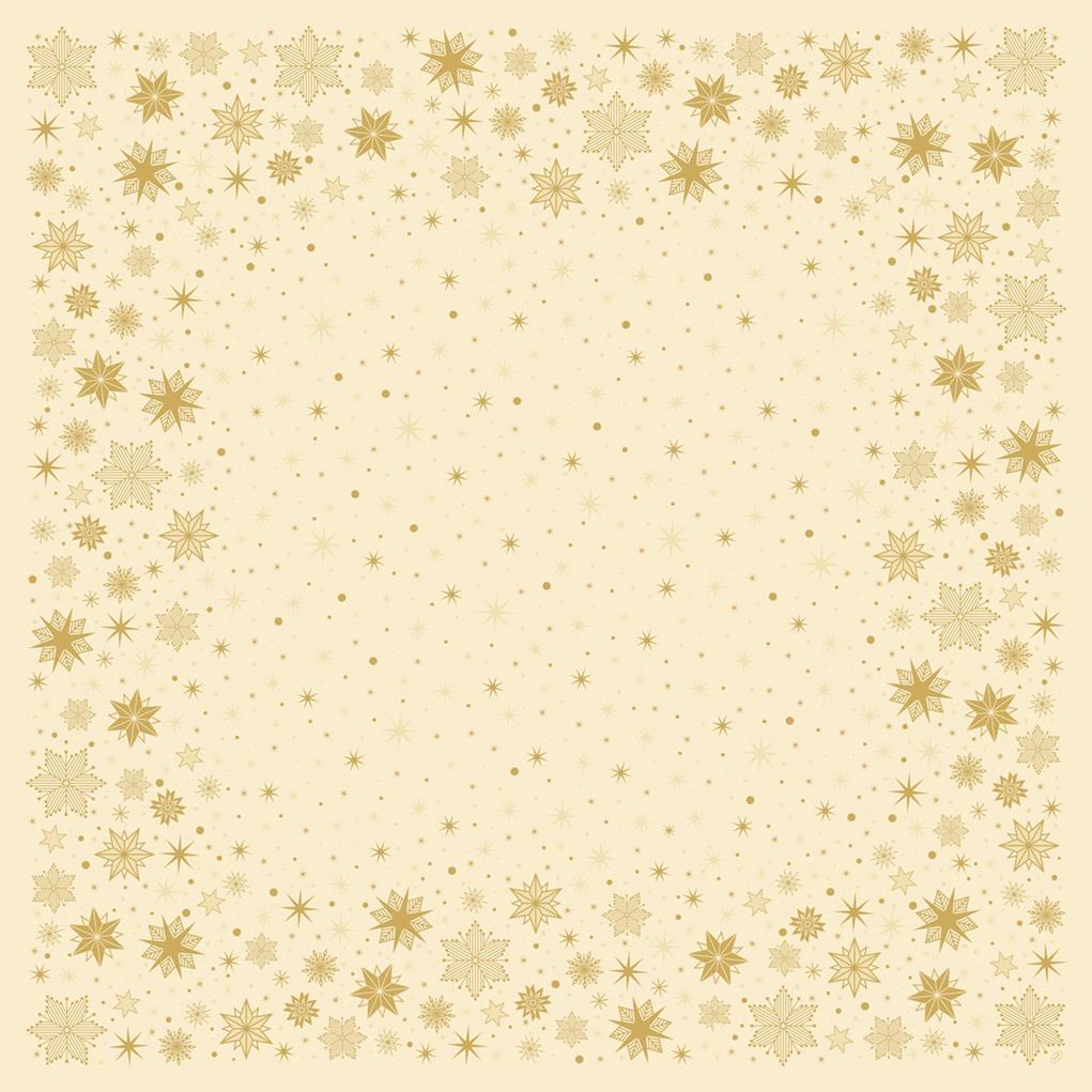 Dunisilk®-Mitteldecke Stargazing Cream 84 x 84cm