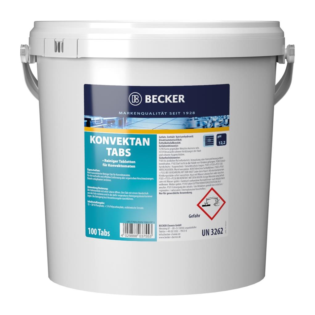 Konvektan Tabs Inhalt: 100 Tabs/Eimer Konvektan Tabs Inhalt: 100 Tabs/Eimer