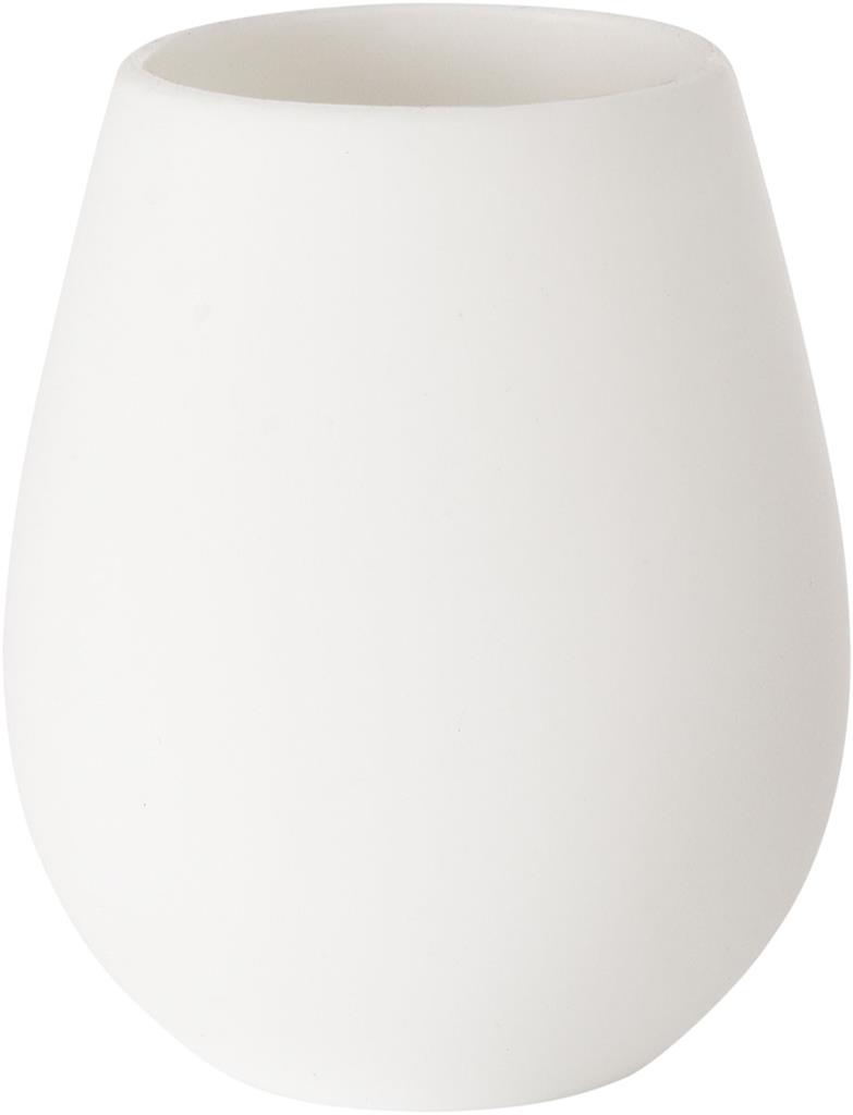 Kerzenhalter Tropical 103 x 85 mm, Silikon, weiß