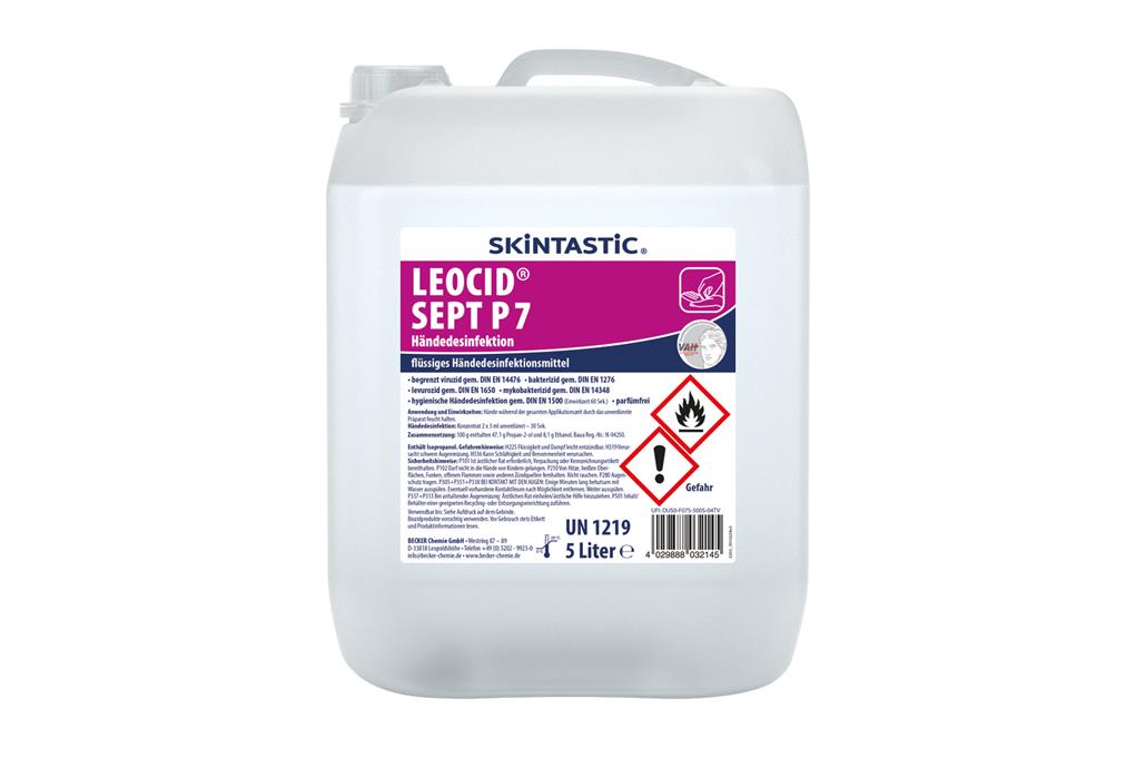 Händedesinfektion Skintastic, 5 Liter 5 Liter