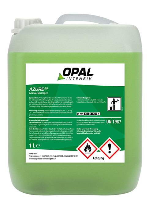 Opal AZURE²°, 10 Liter Allesreiniger
