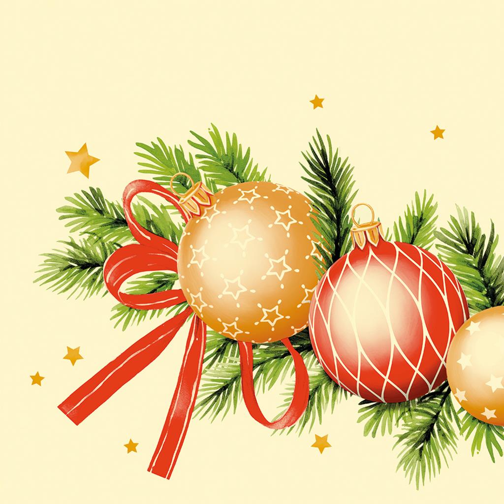 Linclass Serviette  Kerstin champagner 40 x 40 cm 1/4 Falz