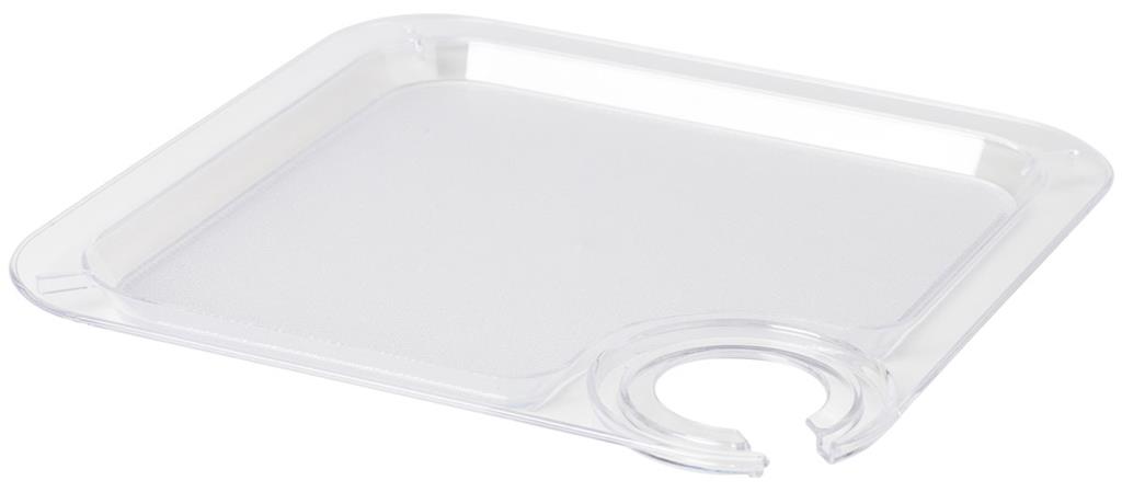 Party Teller Mehrweg 20 x 20 cm Transparent