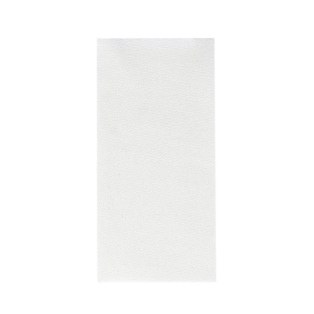 Linclass Serviette Basic weiss 40 x 20 cm 1/4 Falz