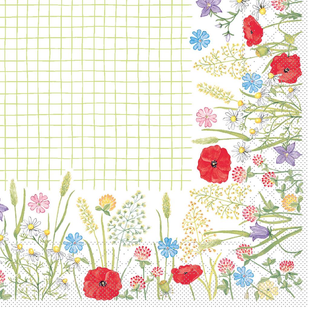 Tissue 3-lagig  Serviette  Susanne 40 x 40 cm 1/4 Falz