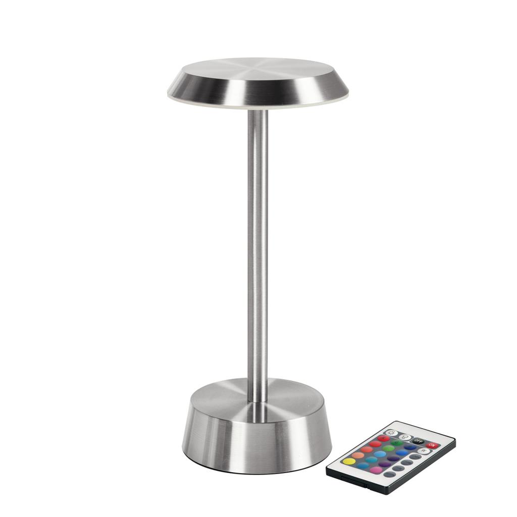 Duni Led Lampe Nour, silbee Nour, 26 cm x Ø 11,8 cm, silber