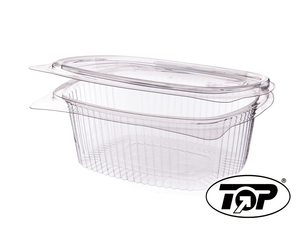 Klappbox oval, 500ml