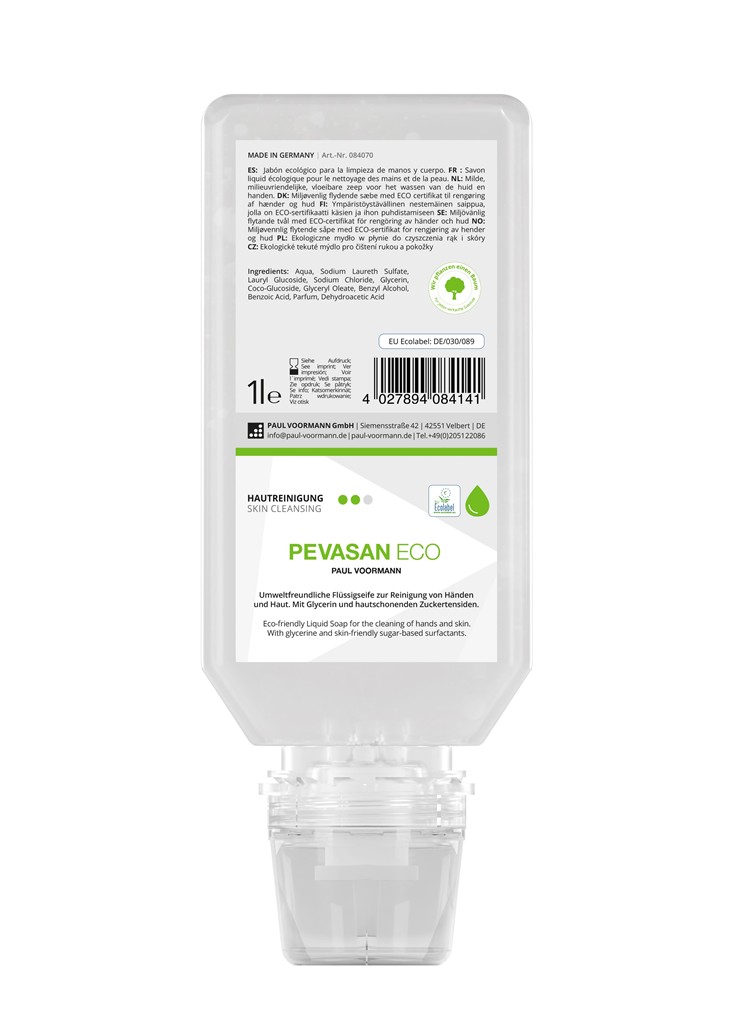 Hautreinigung "Pevasan Eco" 1L Softflasc