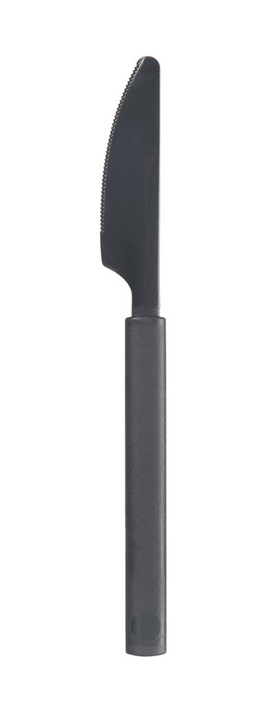 Messer wiederverwendbar PP 19 cm darg grey