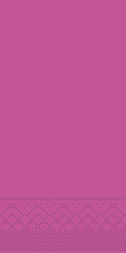 Tissue Serviette Basic violett 33 x 33 cm 1/8 Falz 3-lg.