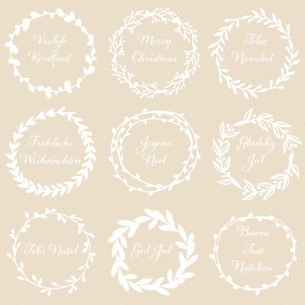 Linclass Serviette  Duncan 40 x 40 cm 1/4 Falz