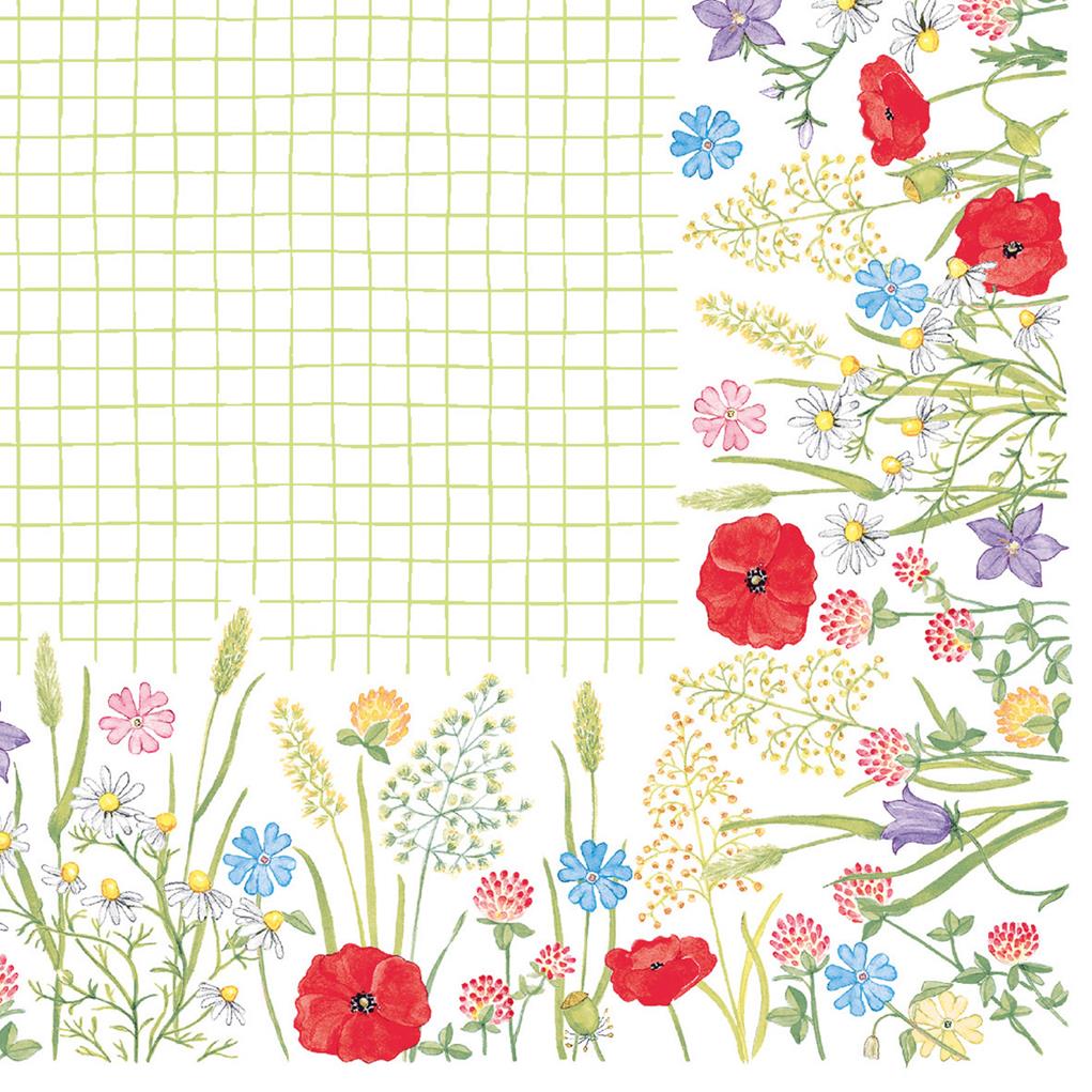 Linclass-Premium Serviette  Susanne 40 x 40 cm 1/4 Falz
