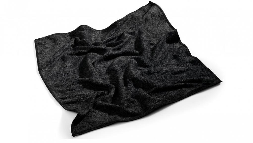 Microfasertuch "Stretch Light" schwarz 40x40cm - MEGA Clean Professional Microfasertuch "Stretch Light" schwarz 40x40cm - MEGA Clean Professional