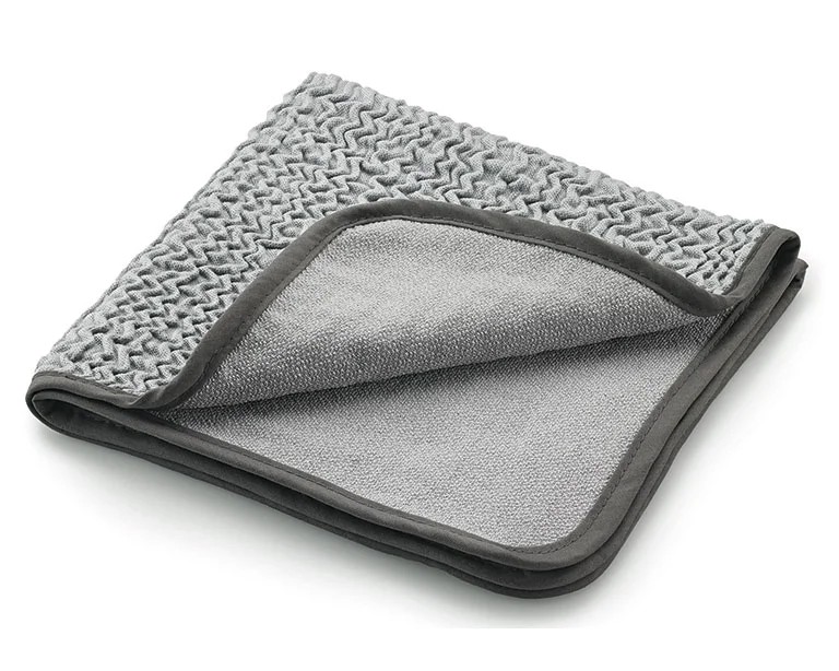 Microfaser "Tuch to go" silbergrau 40x40cm - MEGA Clean Professional