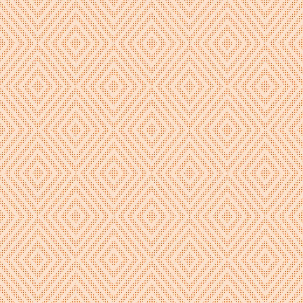 Spanlin-bio Serviette Daki aprikot-orang 40 x 40 cm 1/4 Falz