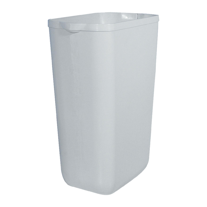 Abfallbehälter ABS-Kunststoff weiss Defend Tech Technologie