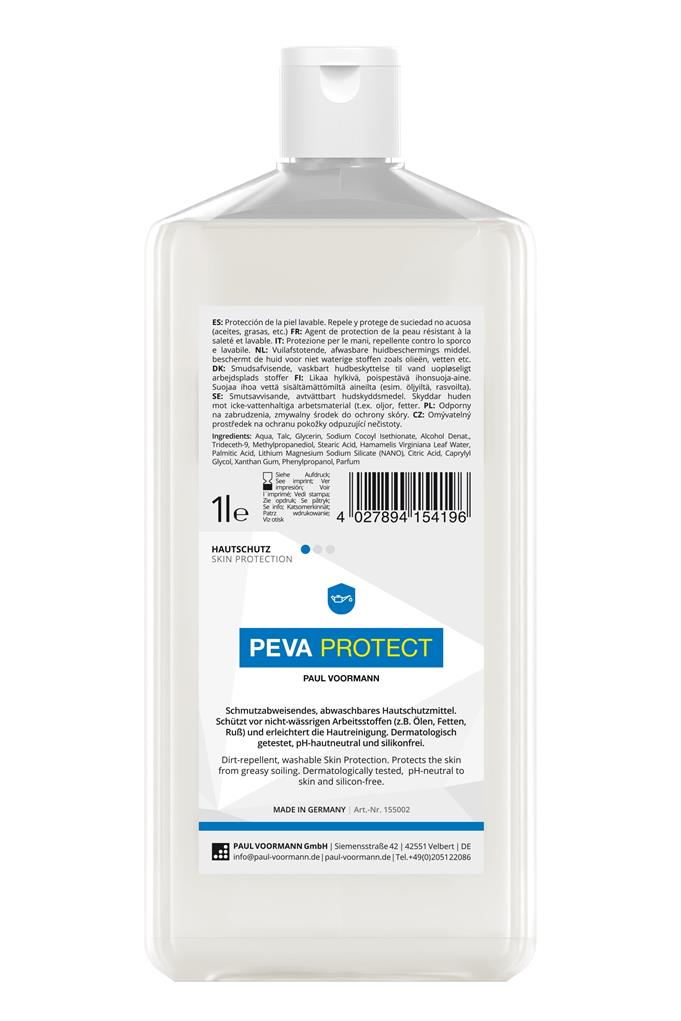 Hautschutz "Peva Protect" 1L Hartflasche