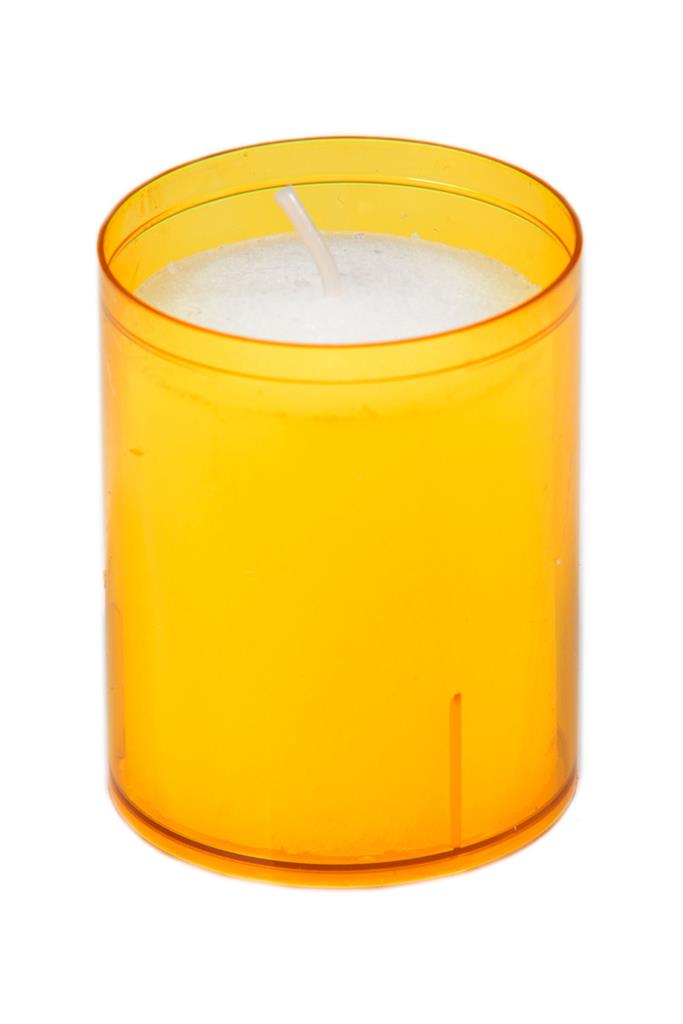 24 Stunden / hours-Refill Cups orange 63 mm