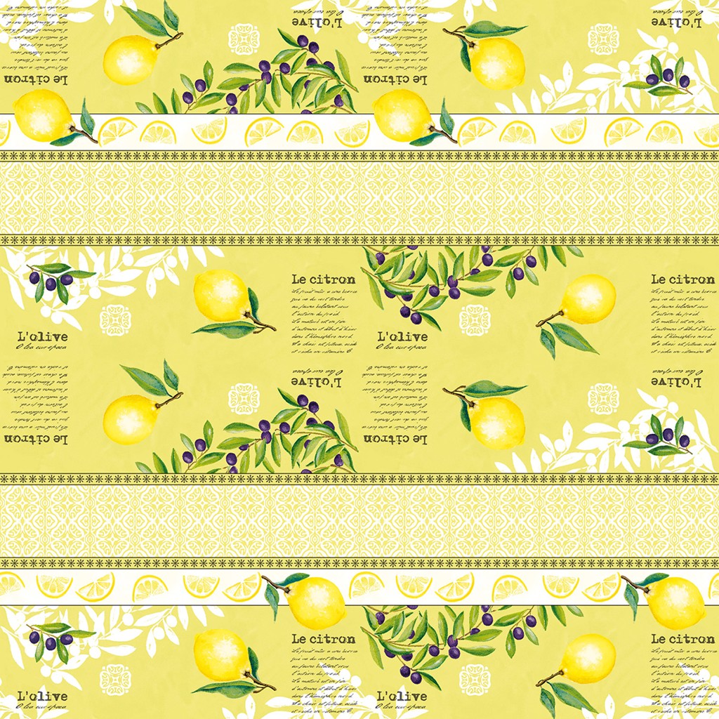 P.-C. Tischdecke Jona 80 x 80 cm 1/8-Falz