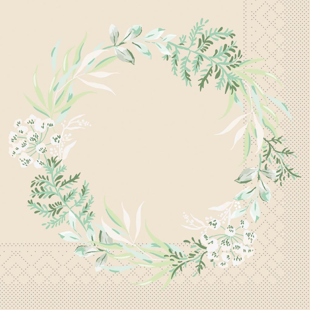 Tissue 3-lagig  Serviette  Alea 33 x 33 cm 1/4 Falz