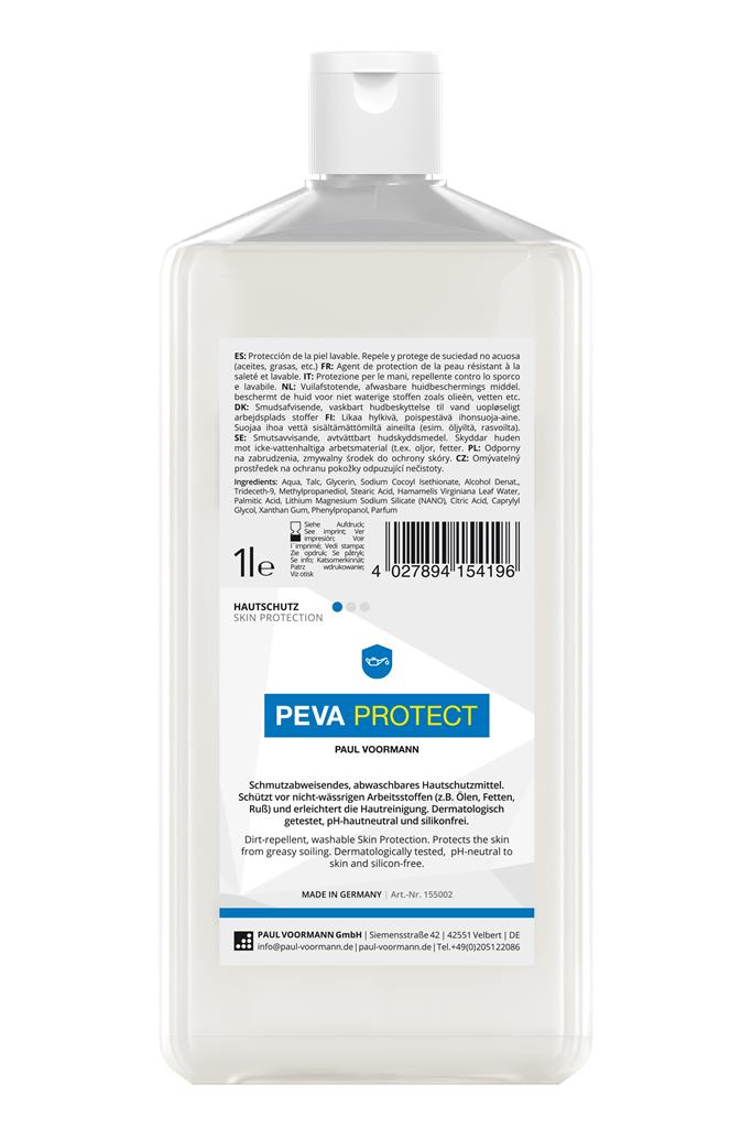 Hautschutz "Peva Protect" 1L Hartflasche