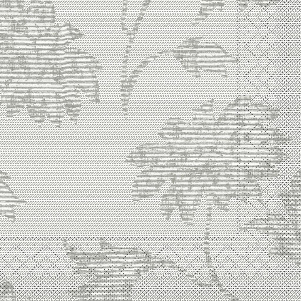 Tissue 3-lg Serviette Lisboa grau 33 x 33 cm 1/4 Falz