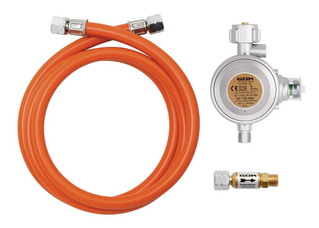 Gas-Anschluss-Set, nur Außenbereich Gas-Anschluss-Set, nur Außenbereich