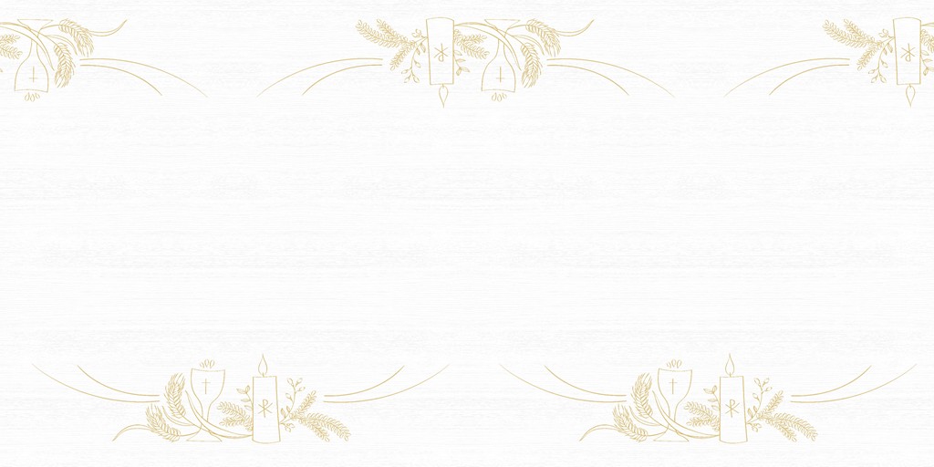 Linclass Tischläufer Kommunion/Konfirmat 40 cm x 24 m