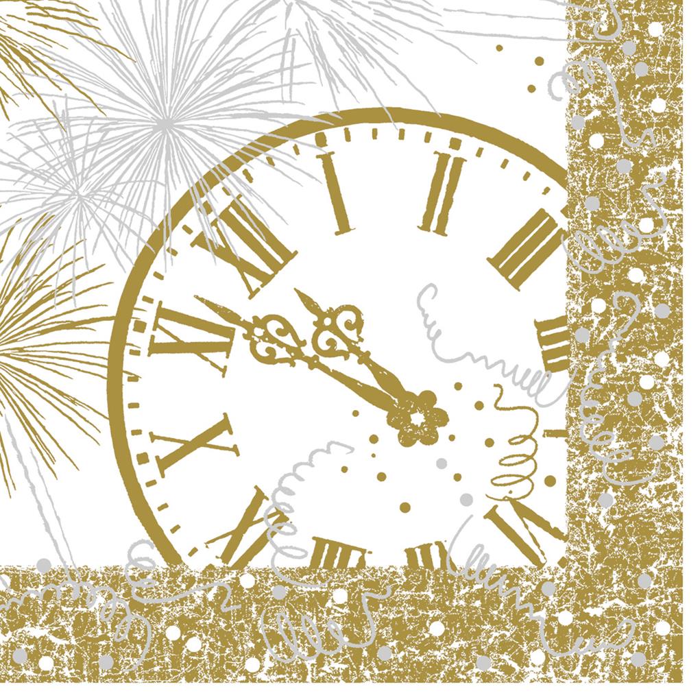 Linclass-Premium Serviette  12 O´Clock 40 x 40 cm 1/4 Falz