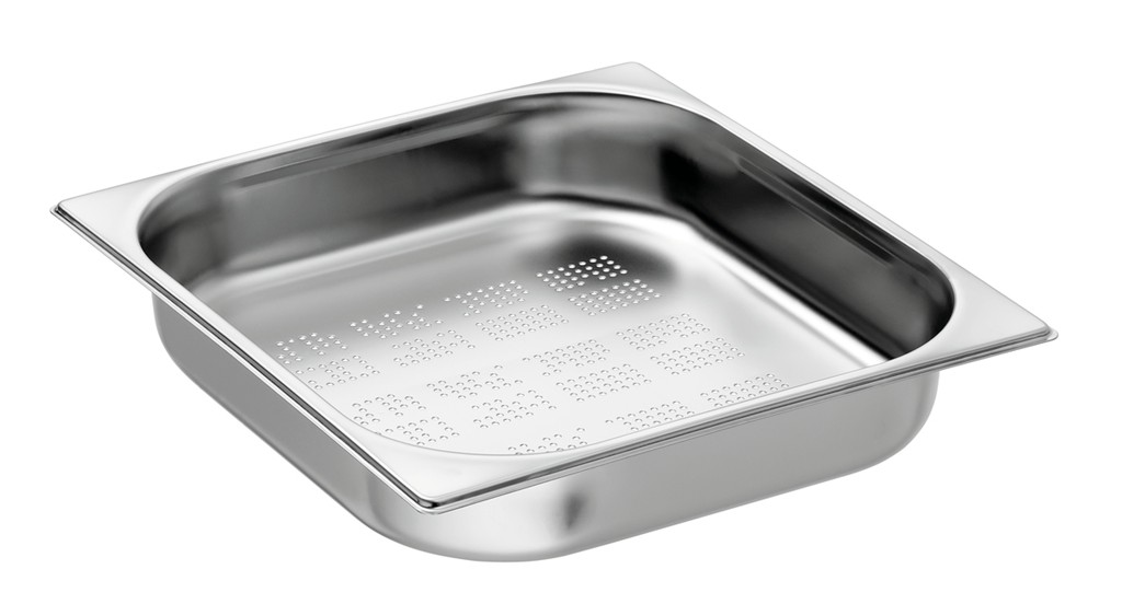 GN-Behälter, 2/3, T65, gelocht