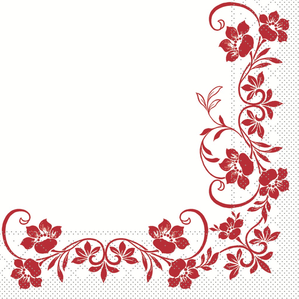 Tissue Serviette Katja 33 x 33 cm 1/4 Falz 3-lg.