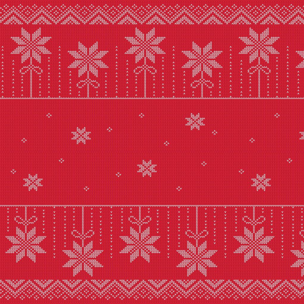 Linclass Tischdecke  Mick rot-bordeaux 80 x 80 cm 1/8-Falz