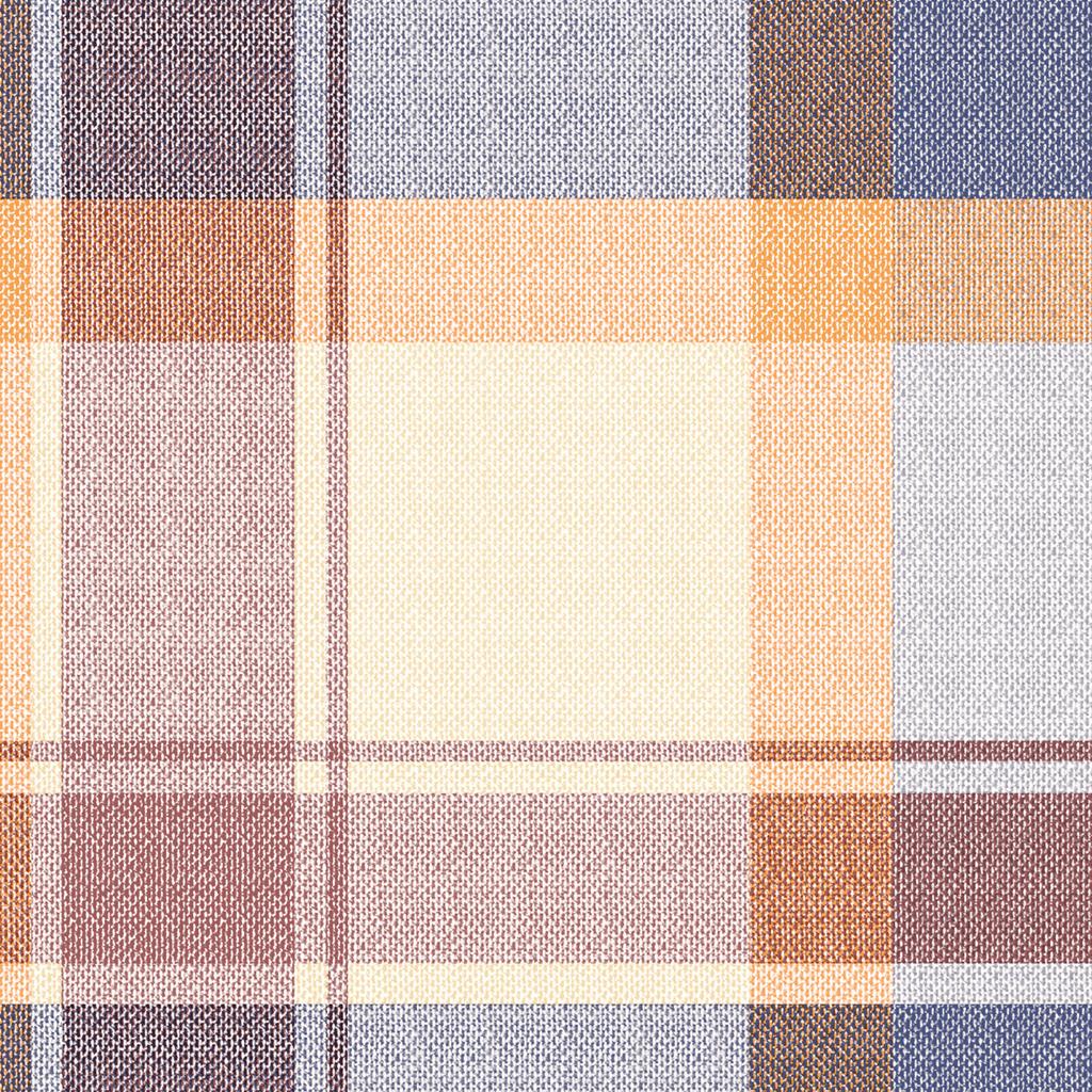 Linclass Serviette Marc bordeaux-blau 40 x 40 cm 1/4 Falz