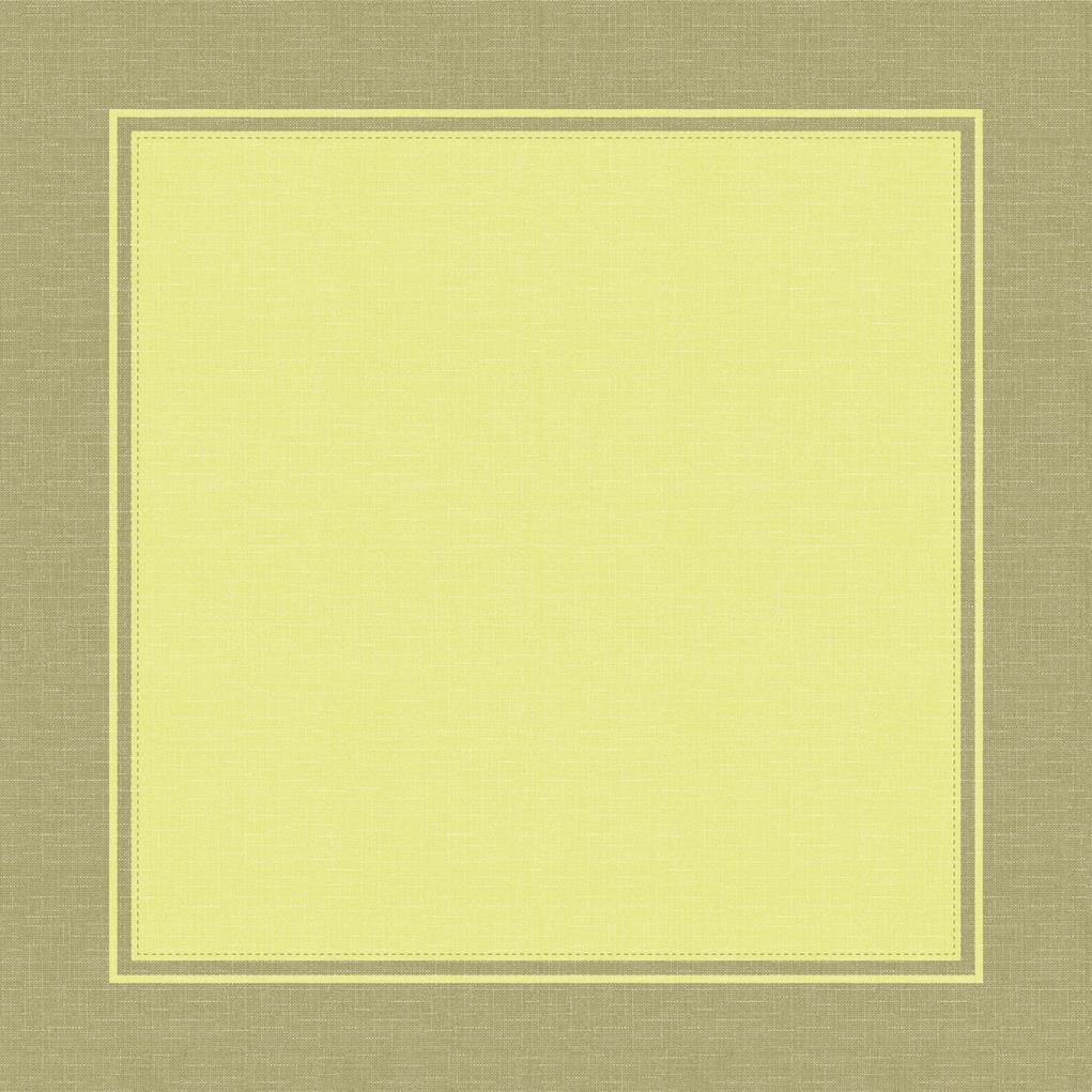 Linclass Tischdecke Brooklyn lime-oliv 80 x 80 cm 1/8-Falz Linclass Tischdecke Brooklyn lime-oliv 80 x 80 cm 1/8-Falz