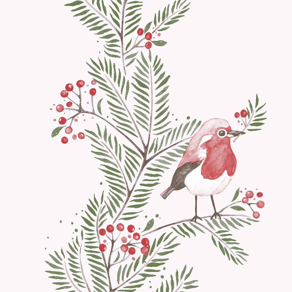 Linclass Serviette  Jesse 40 x 40 cm 1/4 Falz