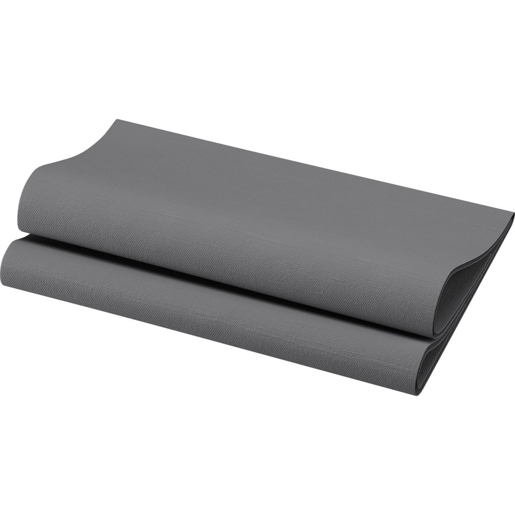 Zelltuchservietten Duni 3 lg 1/8 Falz granite grey, 40x40cm