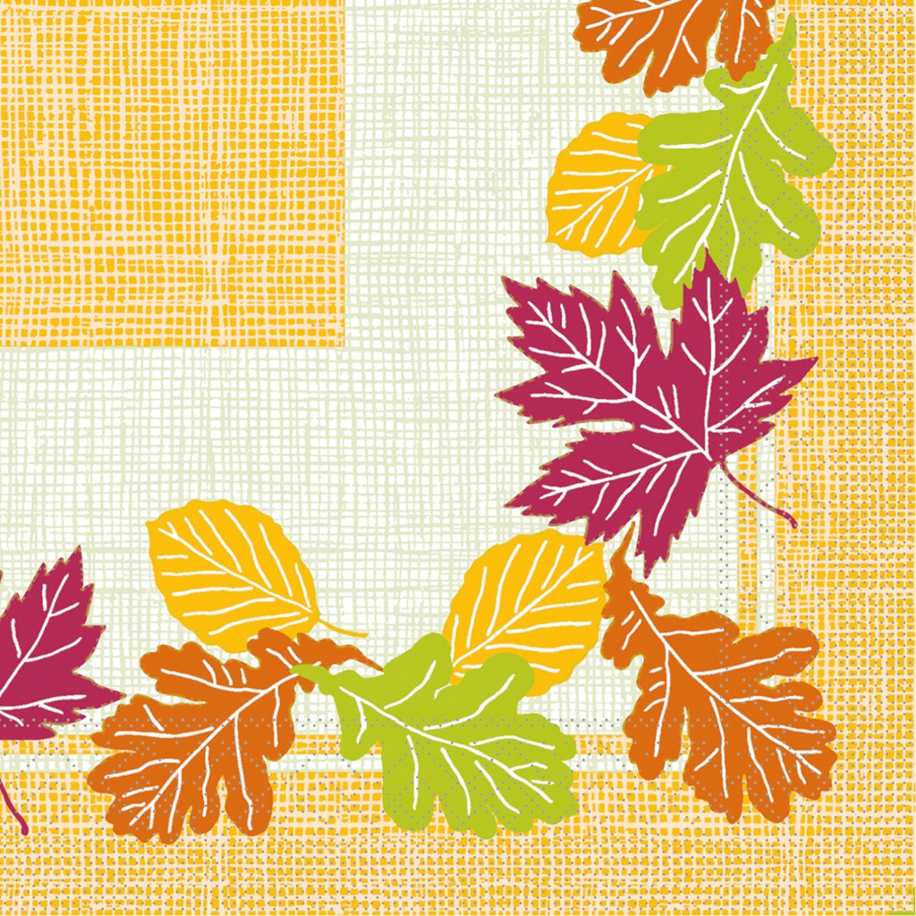 Tissue 3-lg. Serviette Brian 33 x 33 cm 1/4 Falz