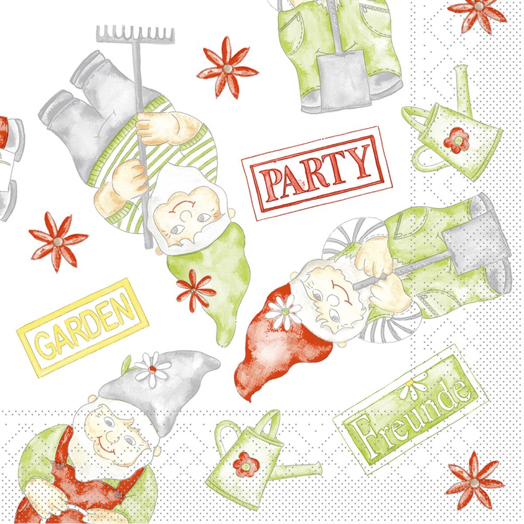 Tissue 3-lagig  Serviette  Pit 33 x 33 cm 1/4 Falz