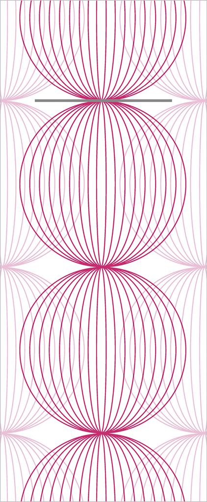 Linclass-Prof. Pocket-Nap. Ludo altrosa 40 x 33 cm 1/8 Falz