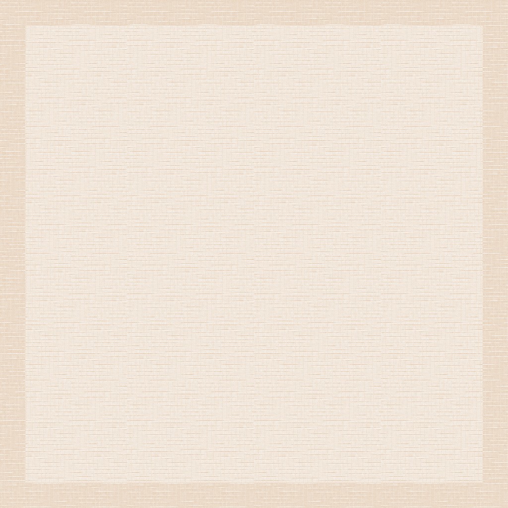 Linclass Tischdecke Stockholm hellbraun 80 x 80 cm 1/8-Falz