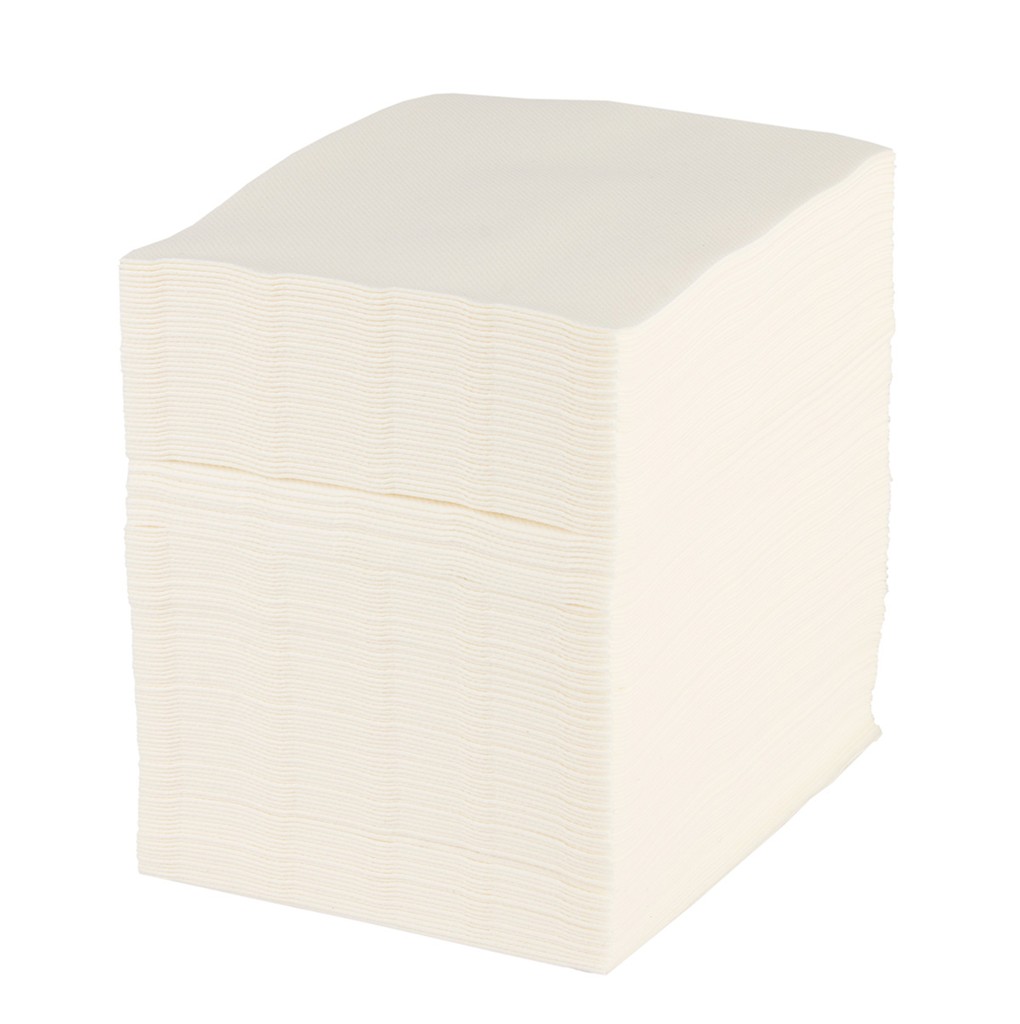 Linclass Handtuch  Basic weiss 40 x 30 cm 1/4 Falz