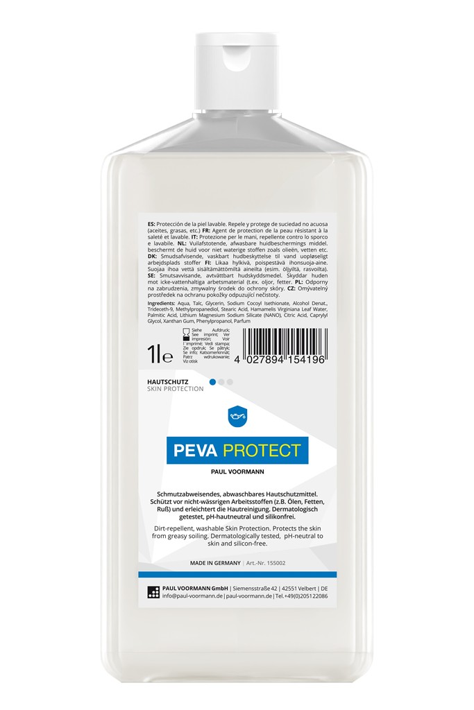 Hautschutz "Peva Protect" 1L Hartflasche